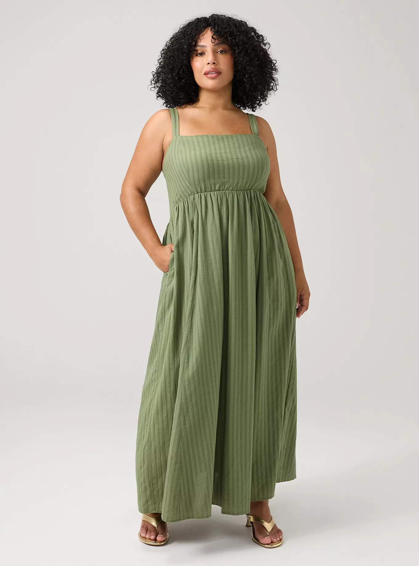 Cotton Maxi Dress | Torrid (US & Canada)