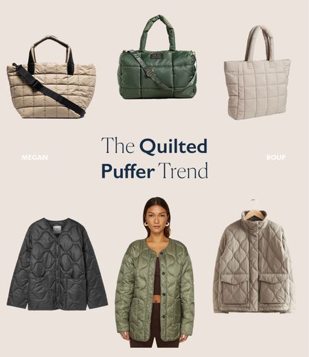 My favorite items in the quilted puffer trend 

#LTKfit #LTKSeasonal #LTKstyletip