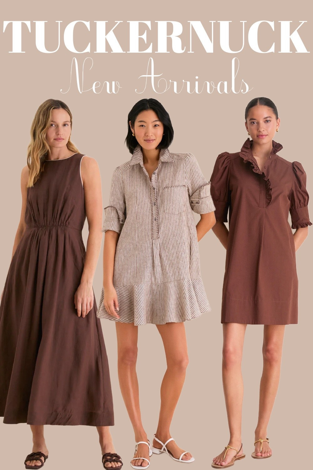 Tuckernuck new arrivals! Use code: YOUROCK for 20% off!

Summer dress, brown dress, Tuckernuck sale, vacation outfits

#LTKootd #LTKSeasonal #LTKWorkwear