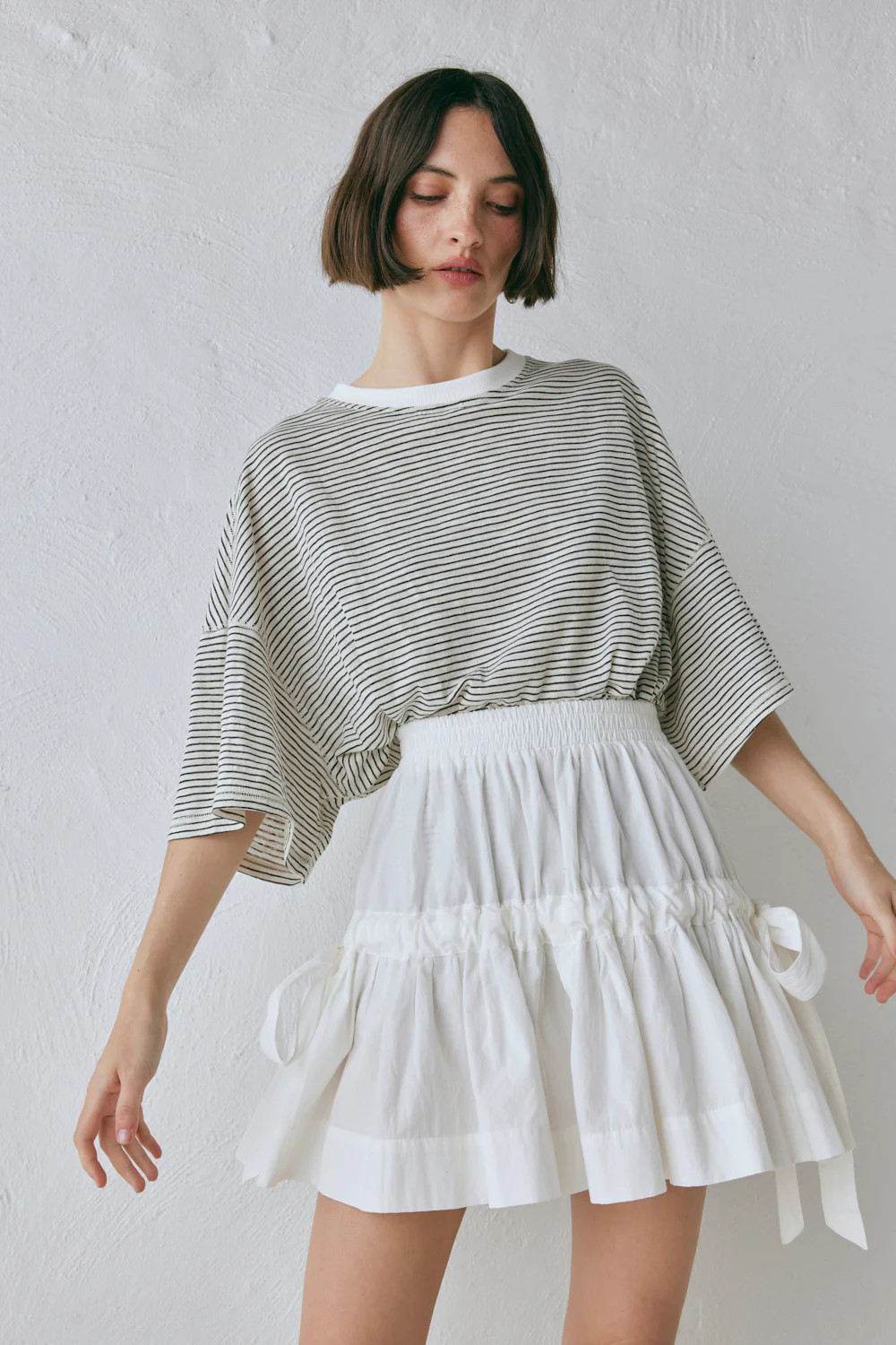 Willow Tee Stripe | VRG Grl