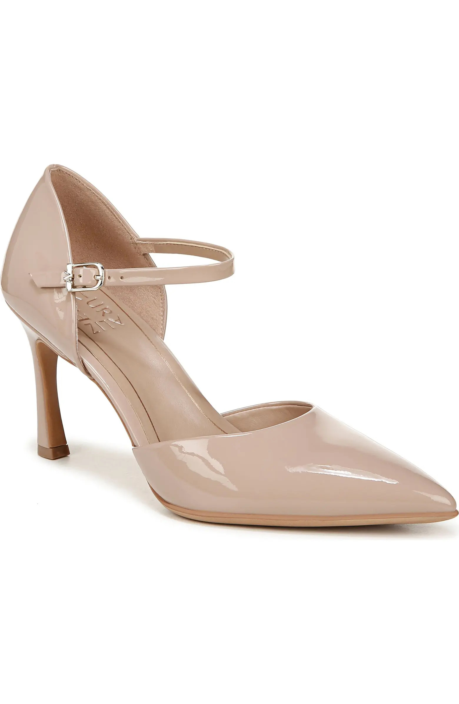 Amber Ankle Strap Pointed Toe Pump (Women) | Nordstrom
