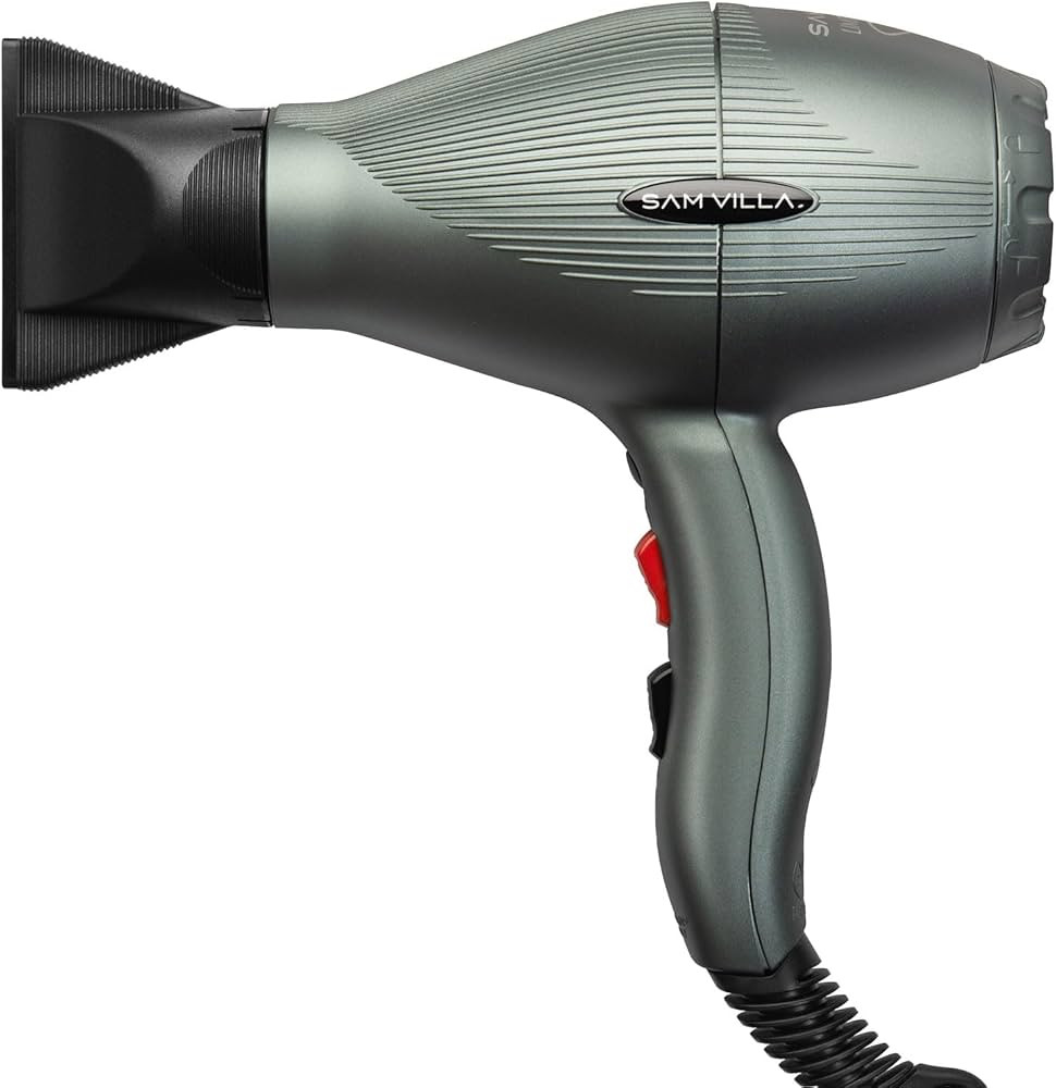 Sam Villa Lightweight & Quiet Ionic Professional Hair Dryer With Variable Speed & Temperature | Amazon (US)