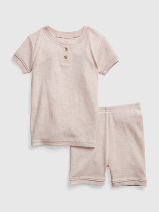 babyGap Henley PJ Shorts Set | Gap (US)