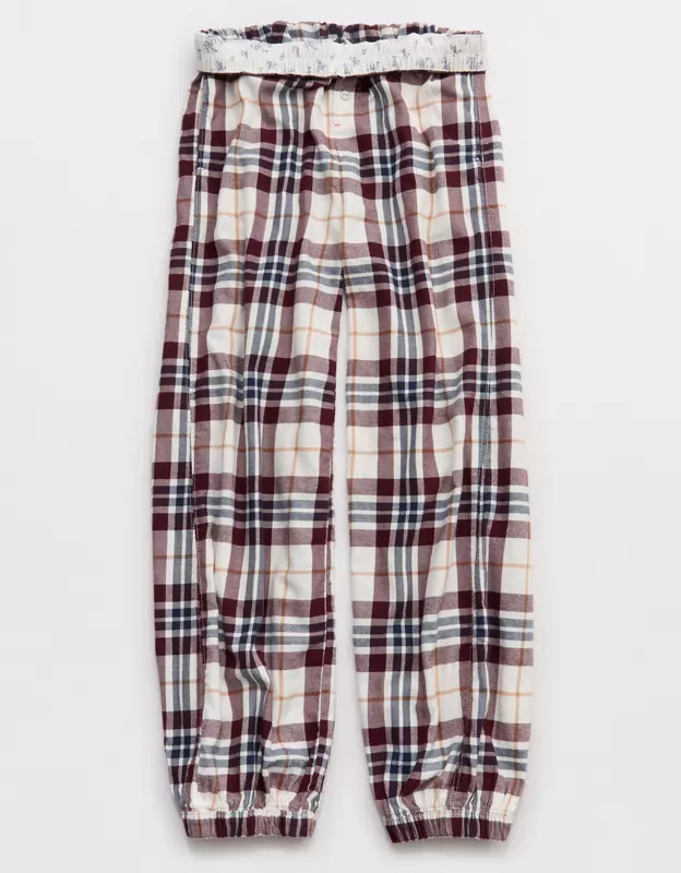 OVERSLEPT by Aerie Flannel Balloon Pant | Aerie