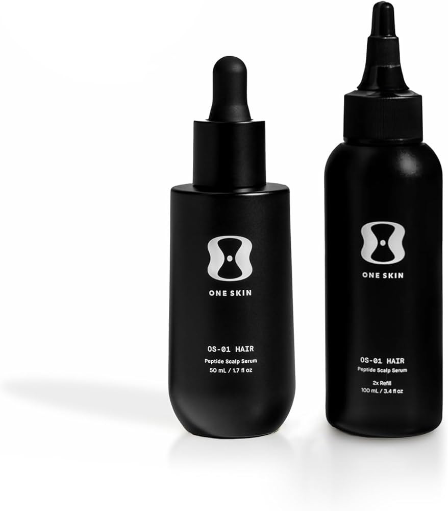 Amazon.com: oneskin HAIR OS-01 Peptide Scalp Supplement Bundle | Reduce Shedding & Support Hair D... | Amazon (US)