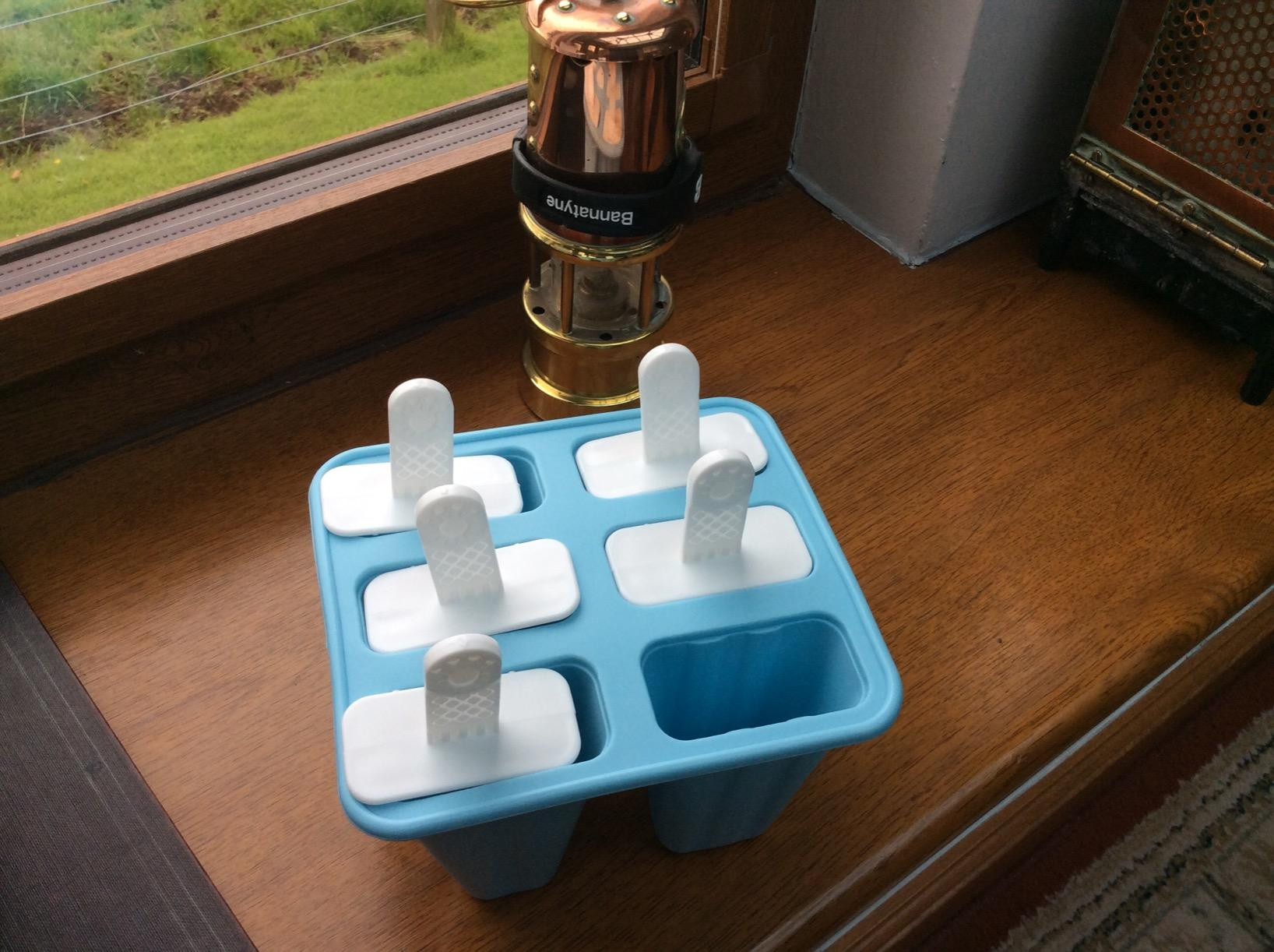 Ice Lolly Mould 6 Pieces Reusable Silicone Popsicle Mold Easy to Remove Ice Lolly Maker - BPA Fre... | Amazon (UK)