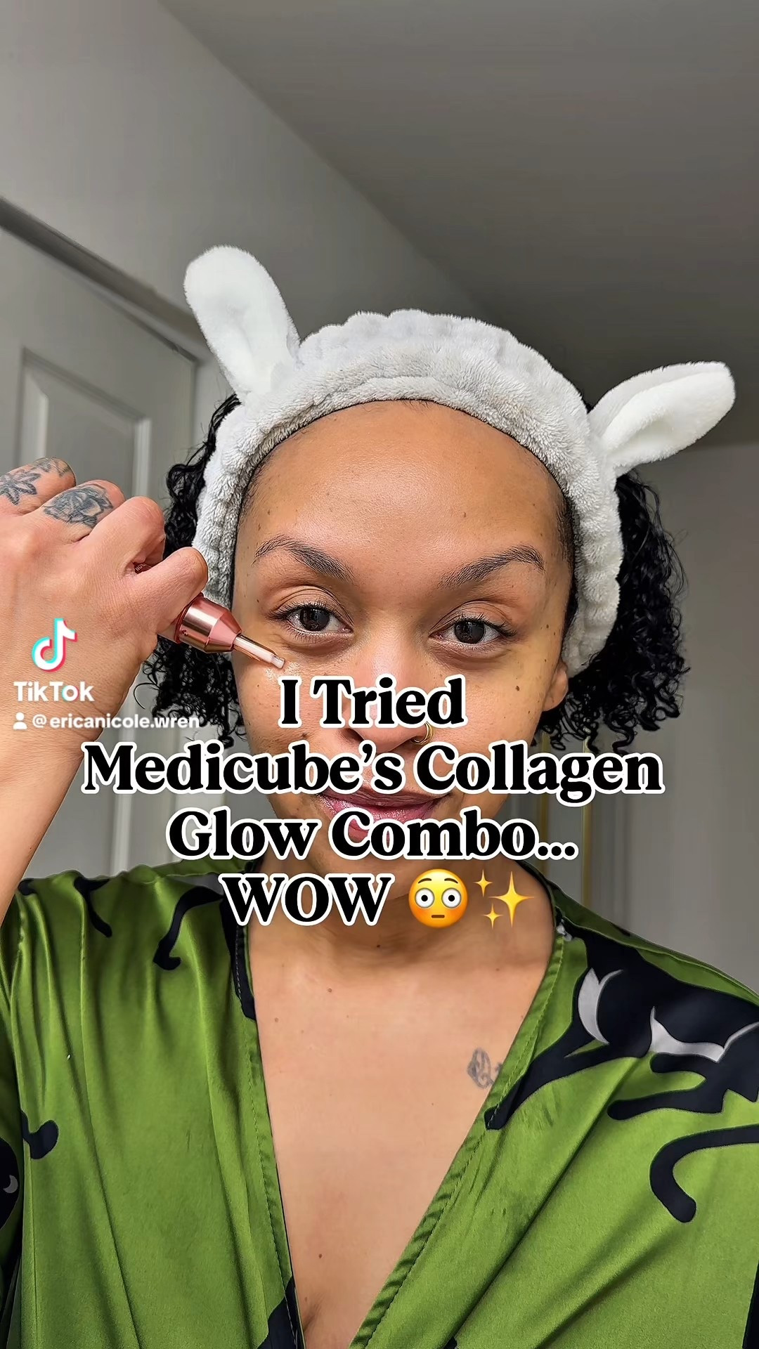 I had to see if the hype was real… 👀✨
Trying the Medicube Collagen Glow Booster Serum + Collagen Milk Toning Wrapping Mask and BABY 😮‍💨
Instant glow, skin looks plumper, and that smooth “wrapped” finish??
If you love glass-skin results with minimal effort, this combo is worth adding to cart 🛒✨


#LTKOver40 #LTKBeauty #LTKselfcare