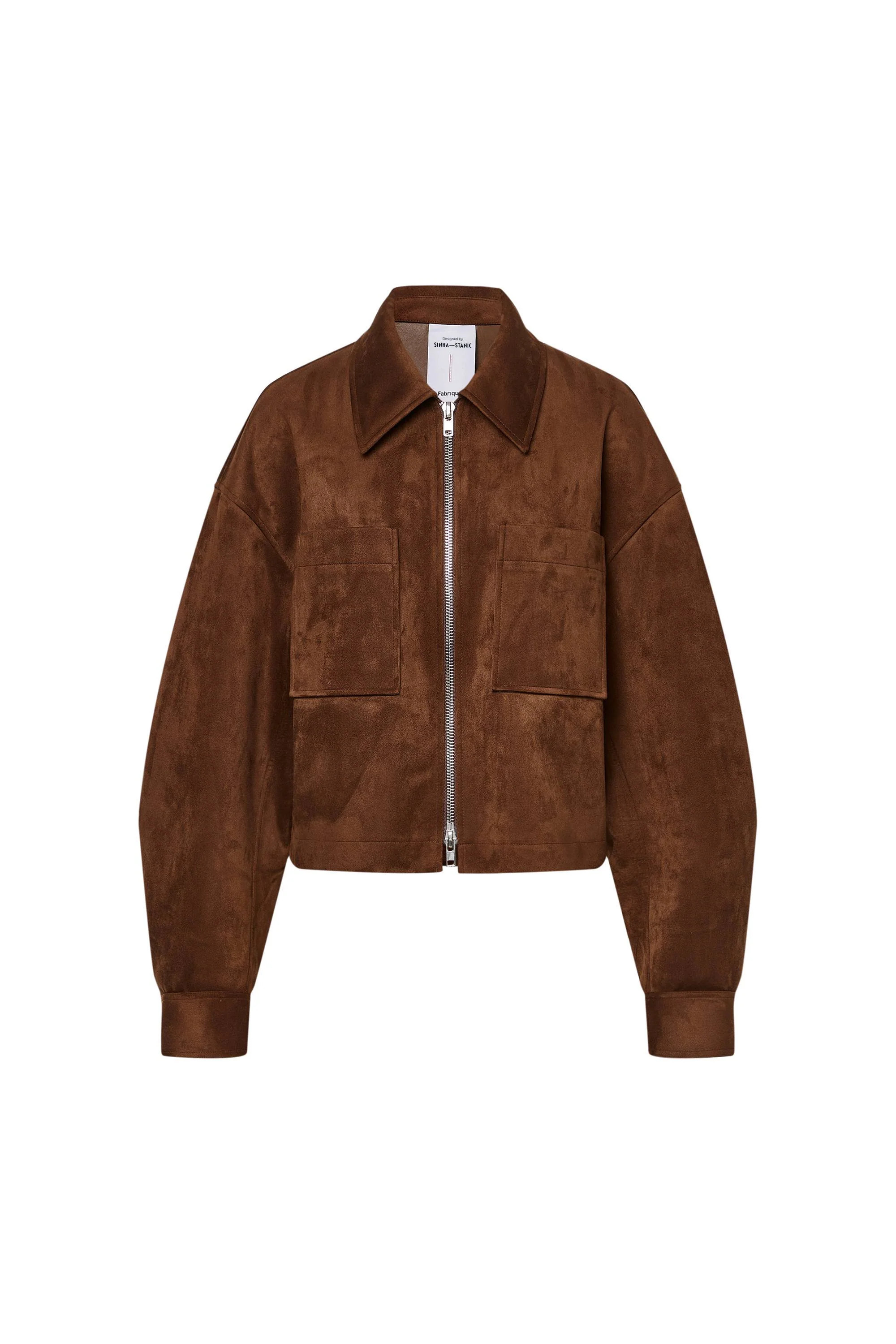 Coddenham Jacket in Faux Suede | Fabrique