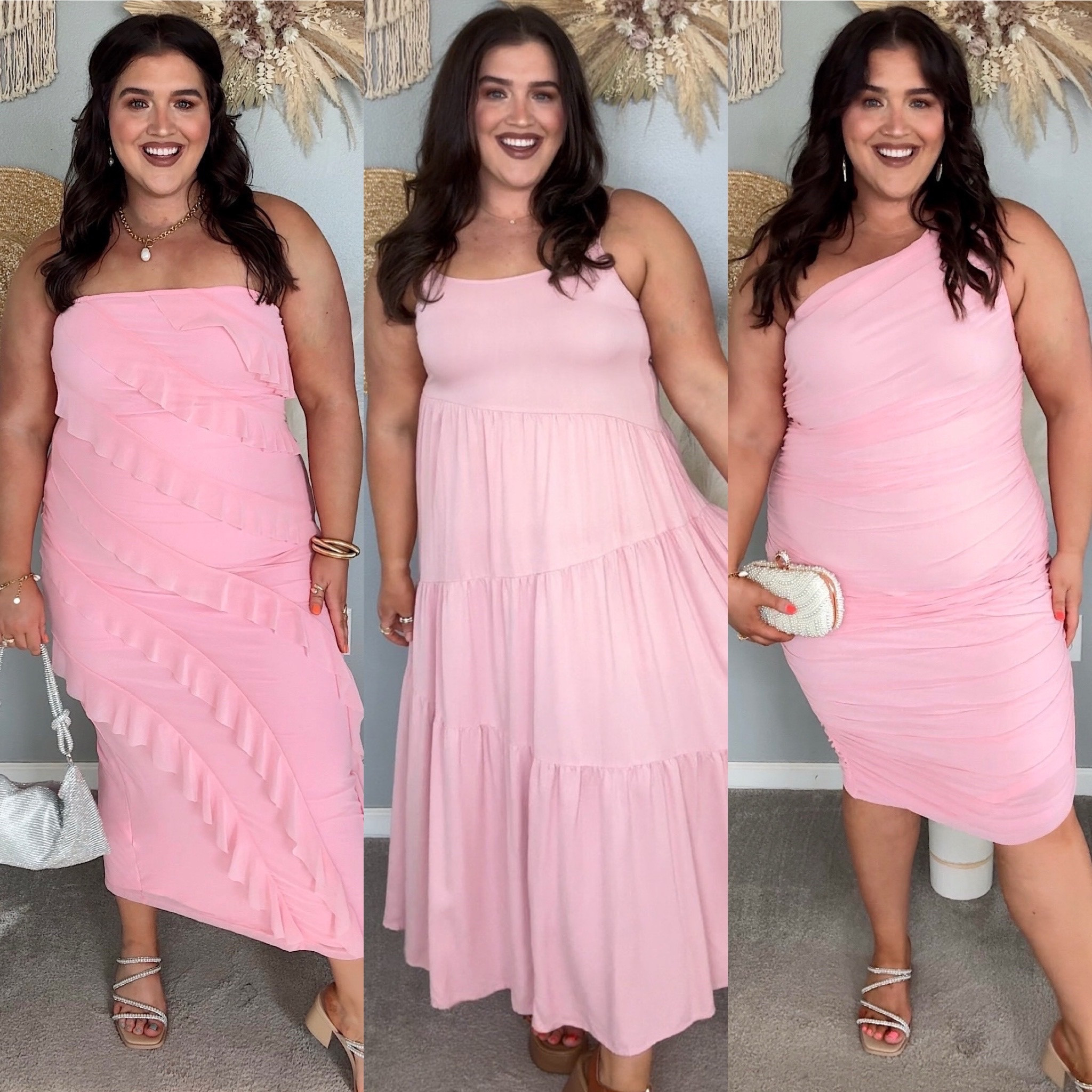 Amazon light pink dresses for Valentine’s Day or Galentine’s celebrations 💘🎀 
Sizes: XXL, XXL, XL

#LTKFindsUnder50 #LTKPlusSize #LTKStyleTip