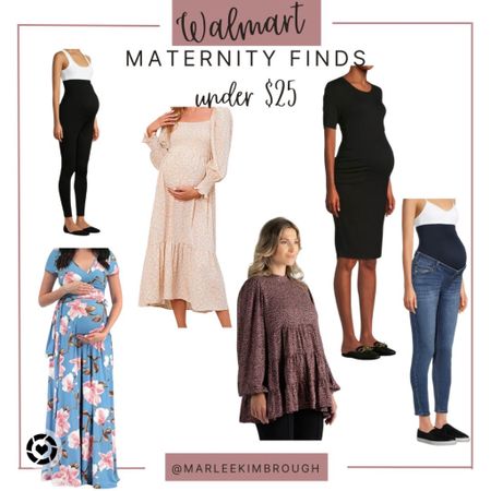 Here are some super cute maternity clothes from Walmart! All under $25 🙌

#LTKbump #LTKfindsunder50