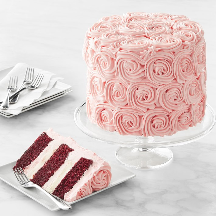 Three-Layer Red Velvet Cake, Serves 16-22 | Williams-Sonoma