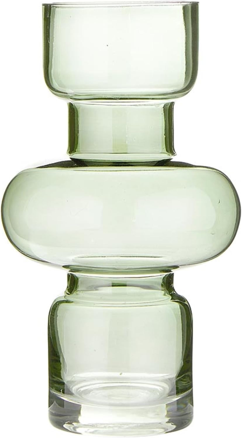 Santa Barbara Design Studio Bubble Vase Modern Glass Flower Holder Vase for Home Décor, Small, Green | Amazon (US)