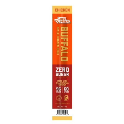 The New Primal Buffalo Style Chicken Meat Sticks - 1oz | Target