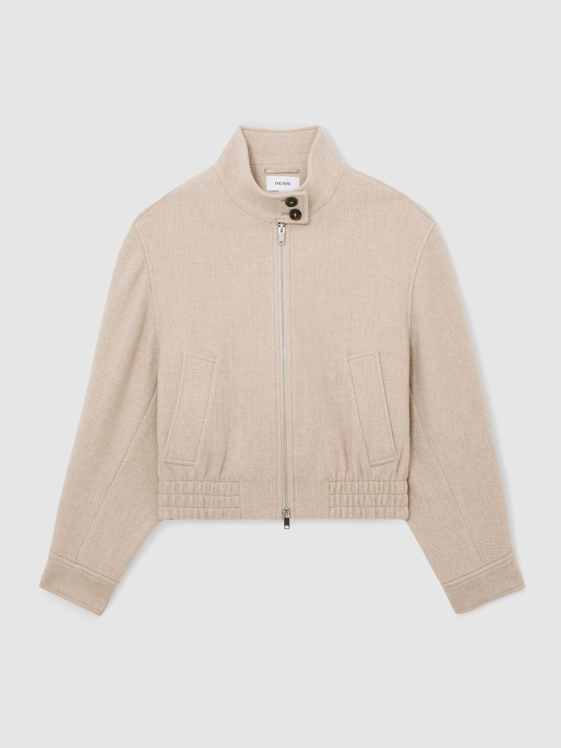 Reiss Coat in Neutral - REISS | Reiss UK