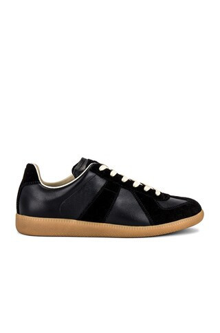 Maison Margiela Replica Sneakers in Black | FWRD 