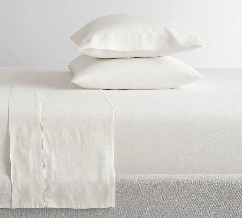 Belgian Flax Linen Sheet Set | Pottery Barn (US)