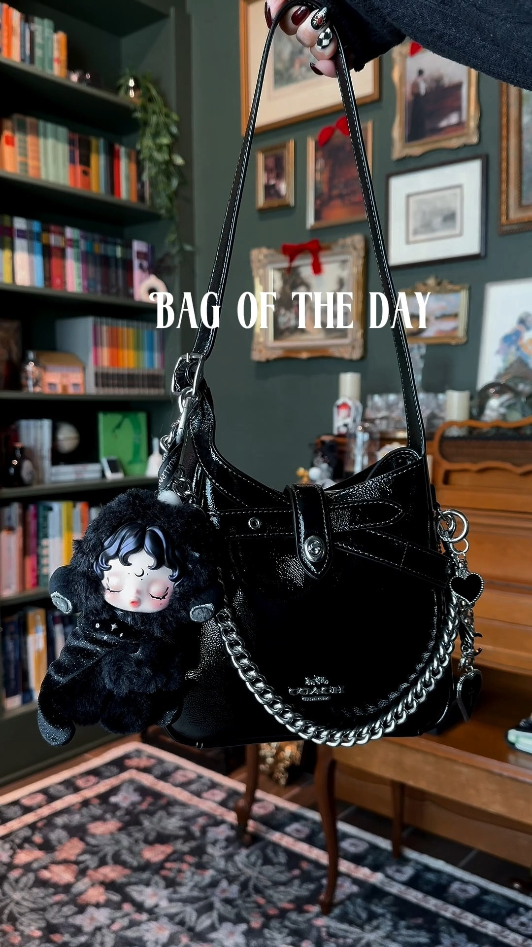 The cutest tiny bag 🖤 

#LTKGiftGuide