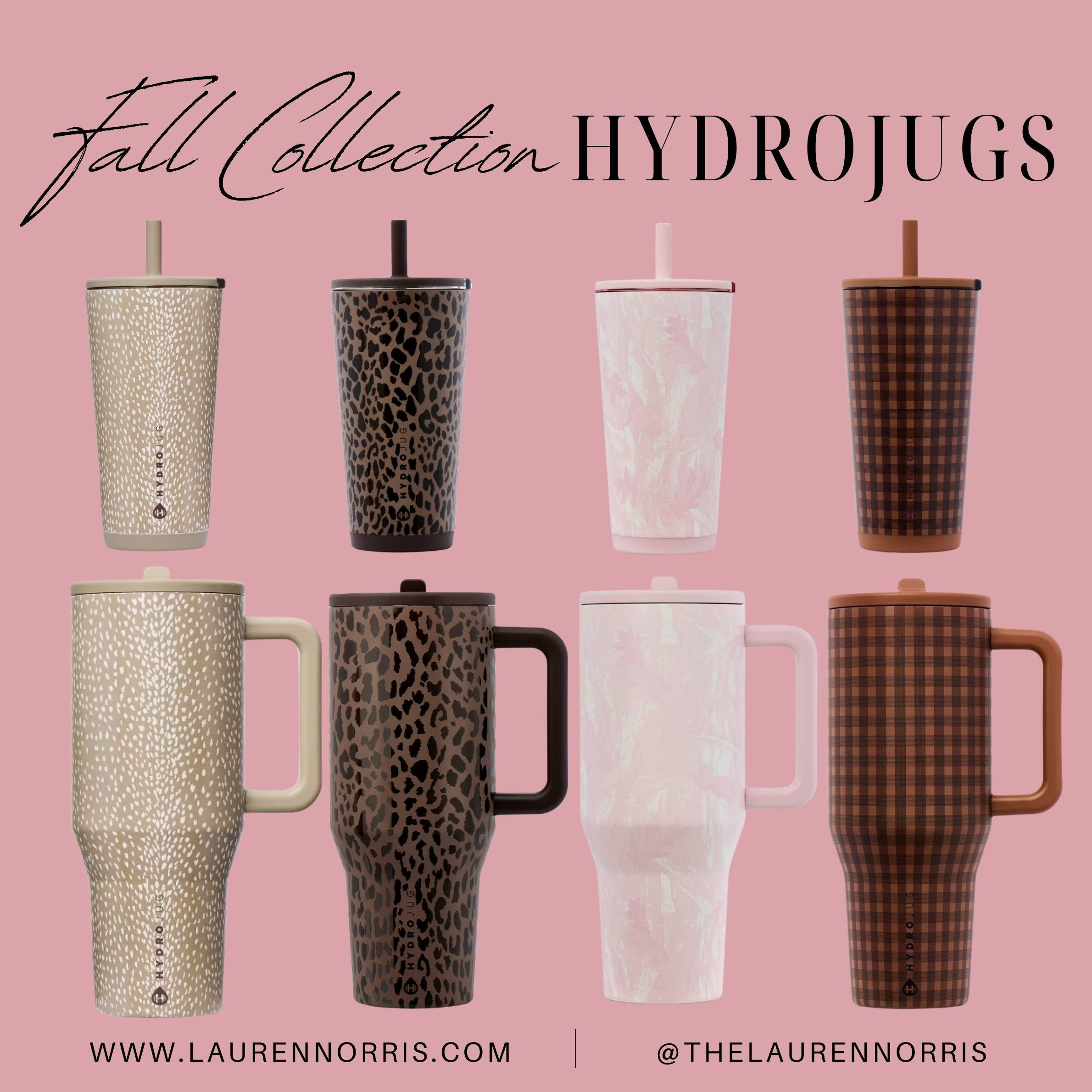 Some cute Fall prints for the new Hydrojug collection!  

 #LTKSeasonal