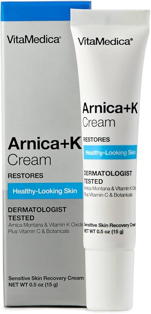 VitaMedica | Arnica & Vitamin K Topical Cream | Sensitive Skin | Softens, Calms, Moisturizes, & R... | Amazon (US)