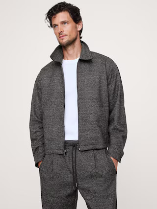 Herringbone Garage Jacket | Banana Republic (US)