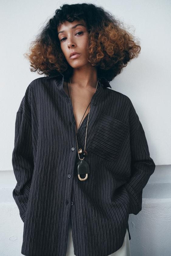 PACK OF 2 LEATHER AND RESIN NECKLACES | Zara UK