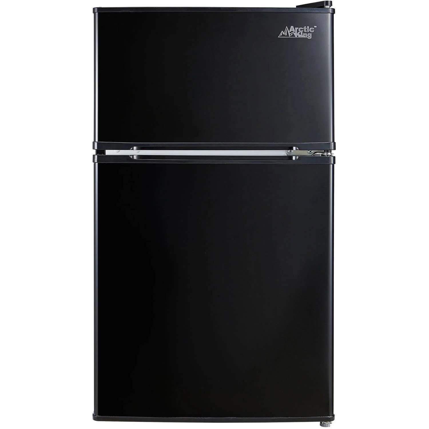 Arctic King 3.2 Cu ft Two Door Mini Fridge with Freezer, Black, E-Star, ARM32D5ABB | Walmart (US)