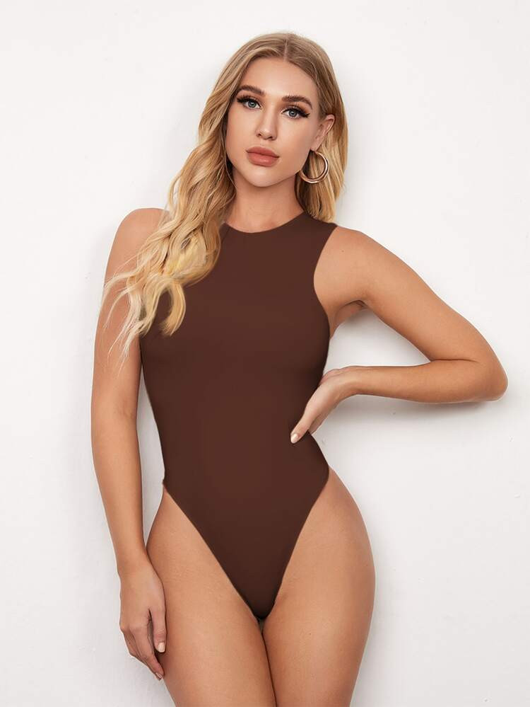 $11.99        
    (1000+)
        
      SHEIN Unity Solid Tank Bodysuit
       
              
... | SHEIN