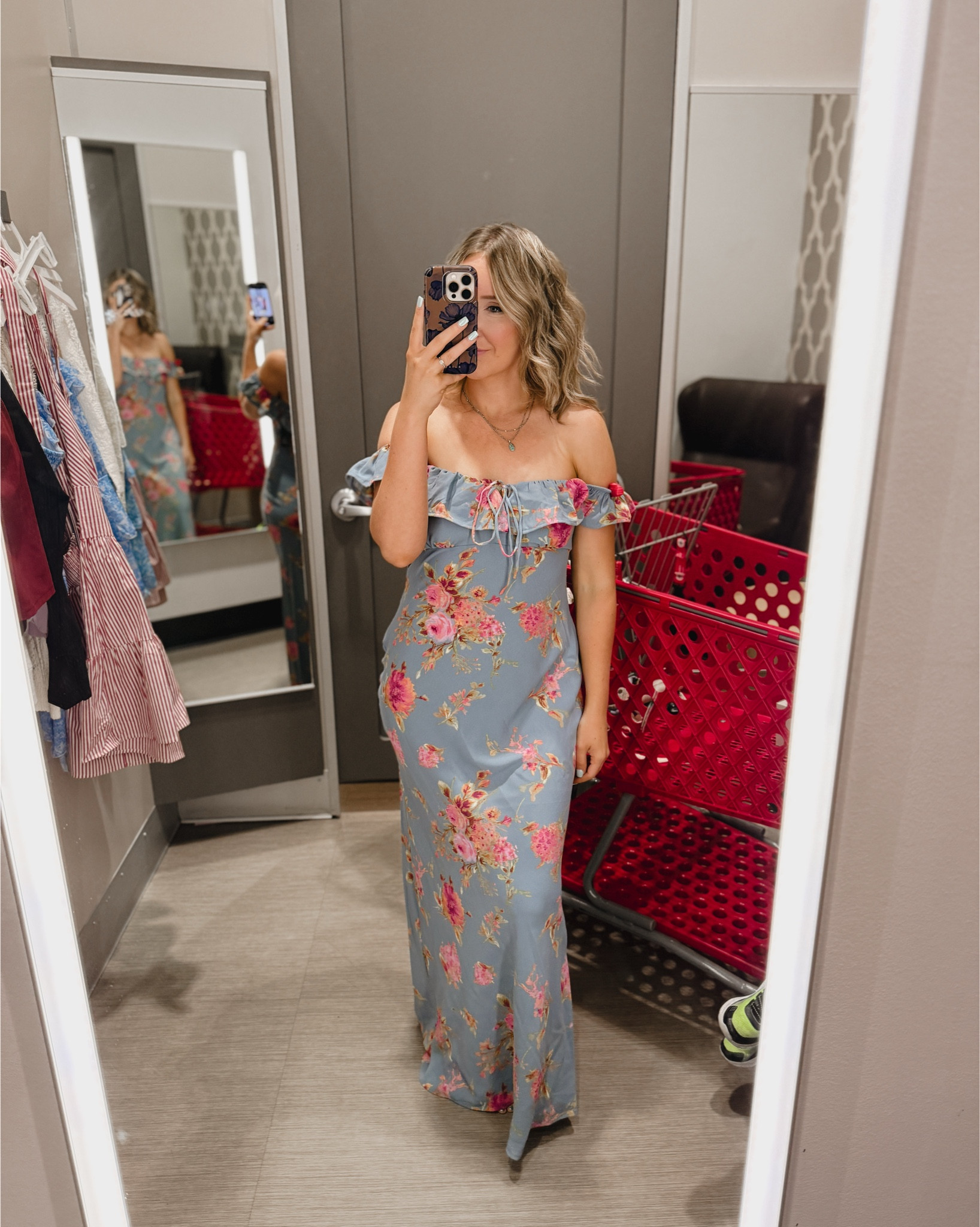 Target floral maxi dress - true to size, wearing a medium and purchased a medium



Floral off the shoulder wedding guest baby shower dress target try-on ; target fashion find finds style styles mom ootd / mom styles mom approved / maxi dress / #targetstyle #target #tryon try-on #targettryon dressing room try on



#LTKFindsUnder50 #LTKWedding #LTKFamily