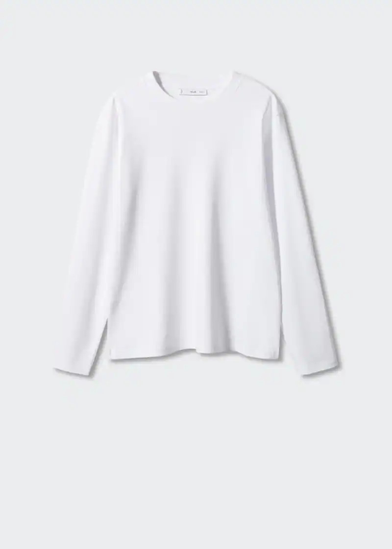 Premium cotton t-shirt | MANGO (US)