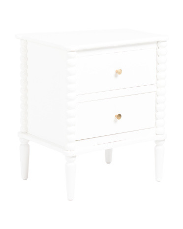 20x16x24 2 Drawer Spindle Side Table | TJ Maxx