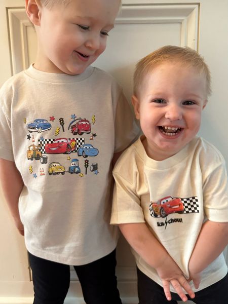 Lightning McQueen toddler shirt, cars shirt, cars movie shirt, Disney Pixar cars shirt, lightning McQueen, mater, guido and Luigi, McQueen and sally, doc hundson shirt, ka chow! Toddler boys cars shirt, neutral toddlers car shirt 

#LTKBacktoSchool #LTKfamily #LTKbaby