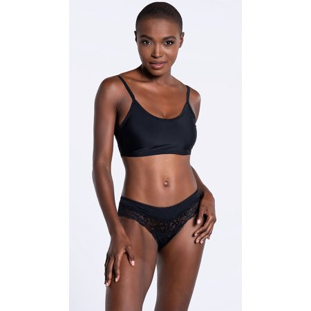 Yandy Embrace Lace Black Bikini Panty | Walmart (US)