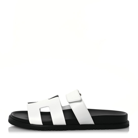 Calfskin Womens Chypre Sandals 41.5 White | FASHIONPHILE (US)