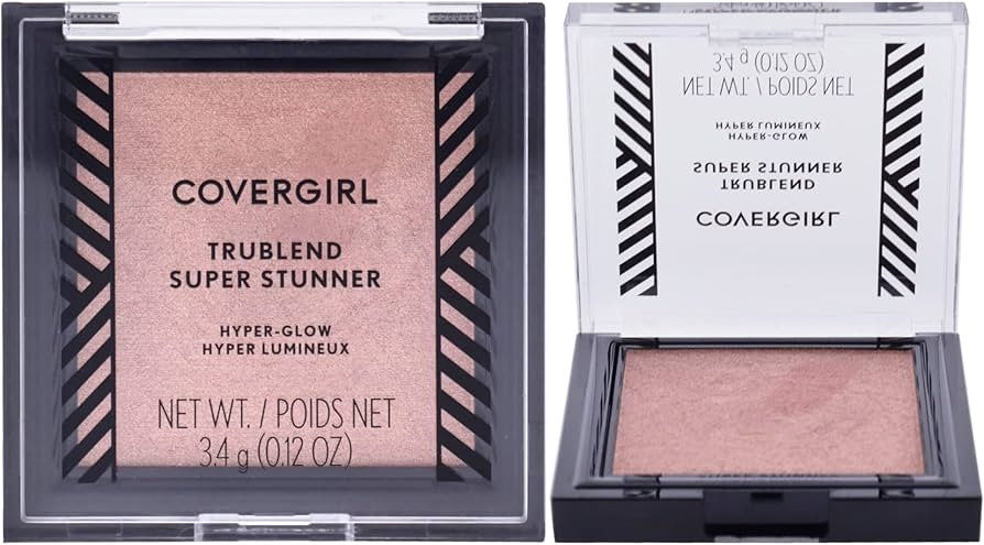 COVERGIRL TruBlend Super Stunner Hyper-Glow Highlighter, Rose Quartz | Amazon (US)