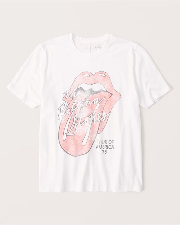 Rolling Stones Graphic Tee | Abercrombie & Fitch (US)