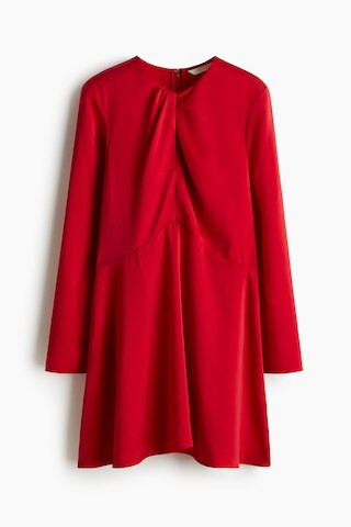 H & M - Kleid mit Twistdetail - Rot - Damen | H&M (DE, AT, CH, NL, FI)