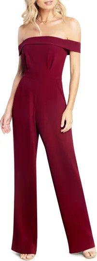 Dress the Population Julian Off the Shoulder Jumpsuit | Nordstrom | Nordstrom