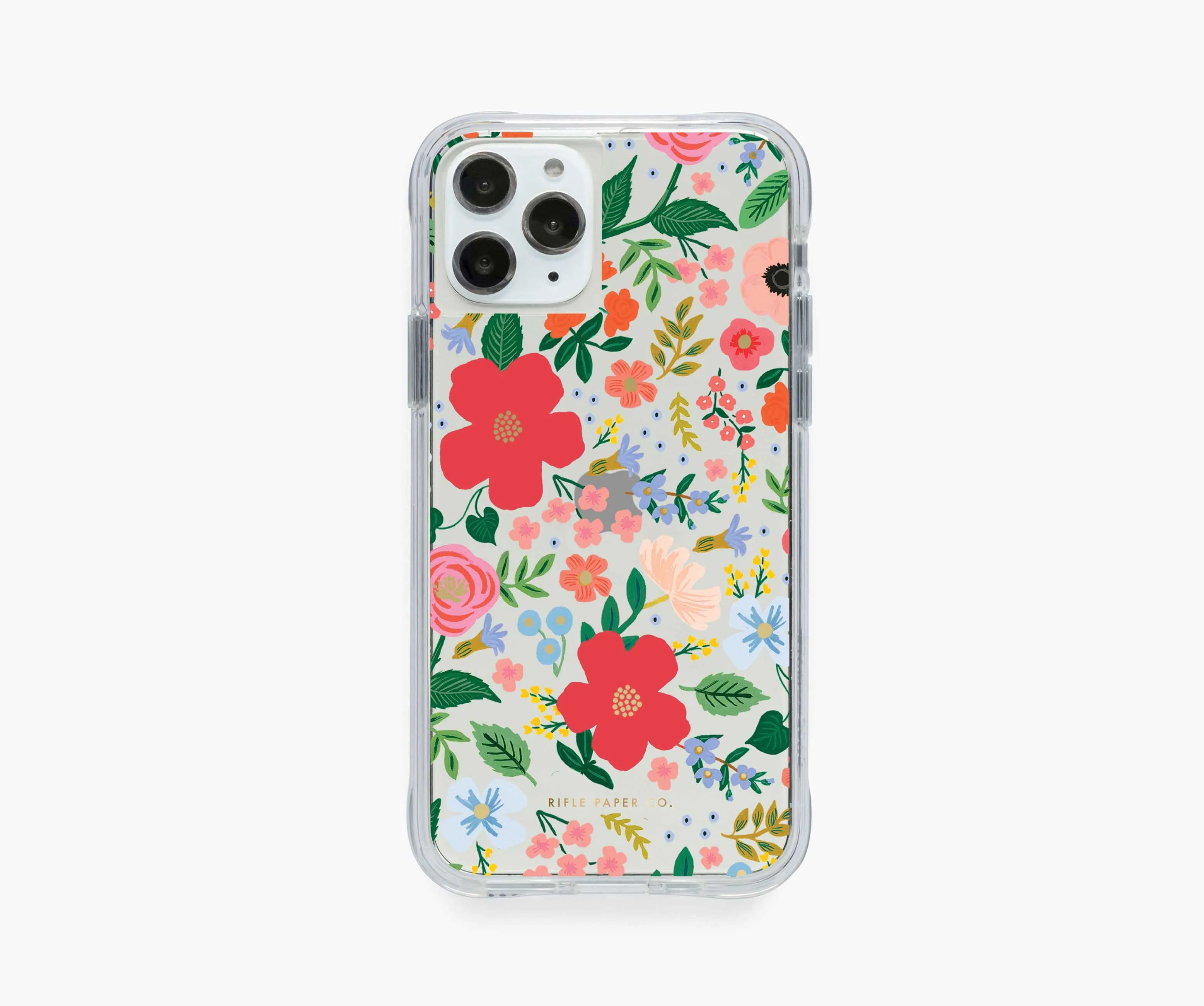 Clear Wild Rose iPhone Case | Rifle Paper Co.