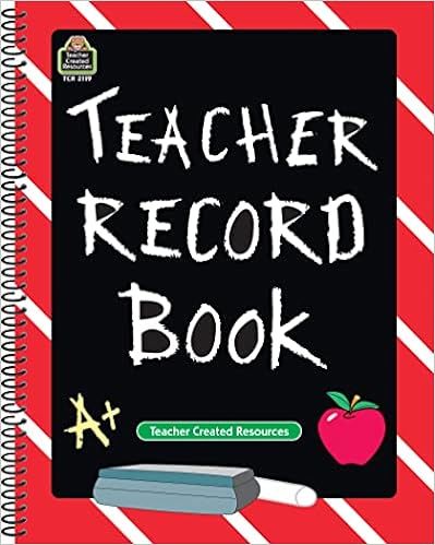 Teacher Record Book | Amazon (US)