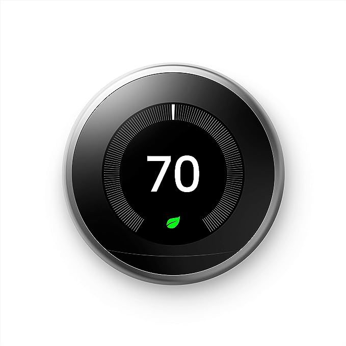 Google Nest Learning Thermostat - Programmable Smart Thermostat for Home - 3rd Generation Nest Th... | Amazon (US)