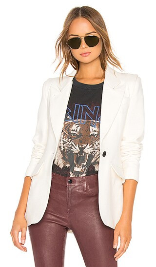 Smythe Hourglass Blazer in Ivory | Revolve Clothing (Global)