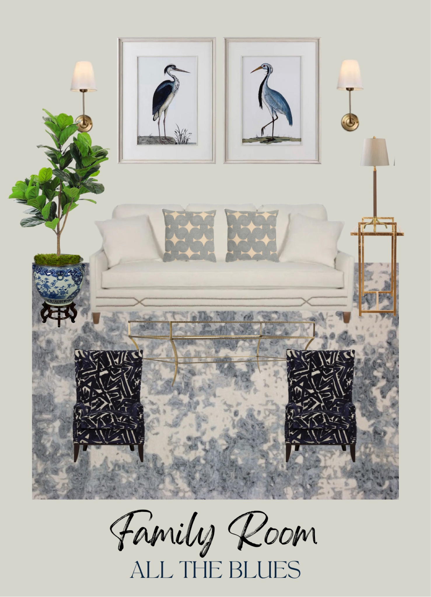 Coffee table, grandmillennial decor, family room, wall art, sofa 

#LTKhome #LTKstyletip