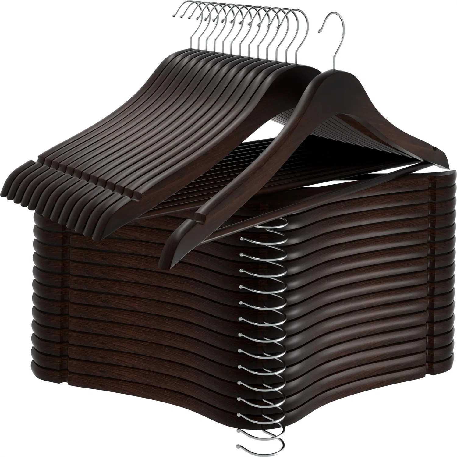 Wagaman Non-Slip Standard Hanger for Suit/Coat | Wayfair North America