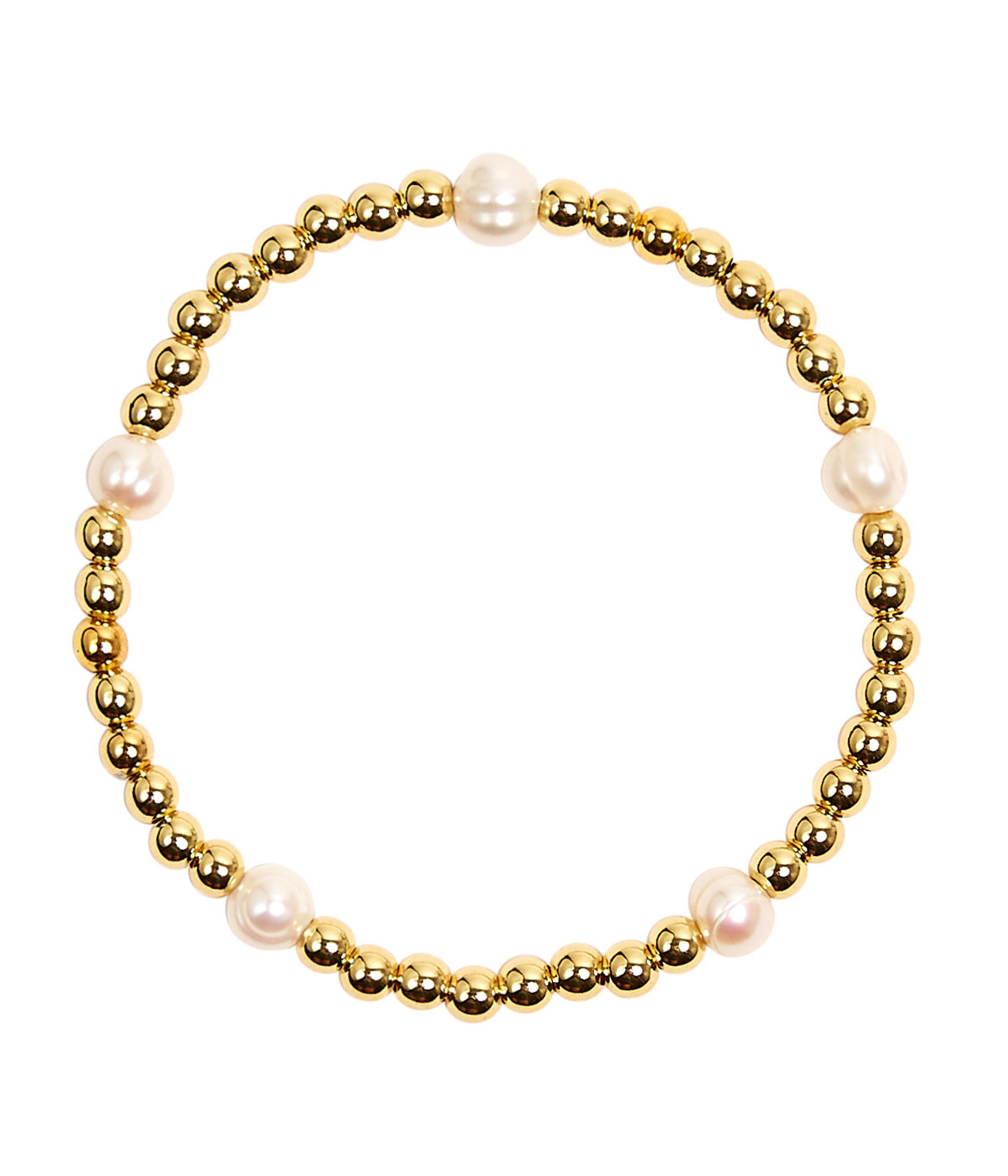 Scout - Gold & Pearl Beaded Bracelet | Lisi Lerch Inc