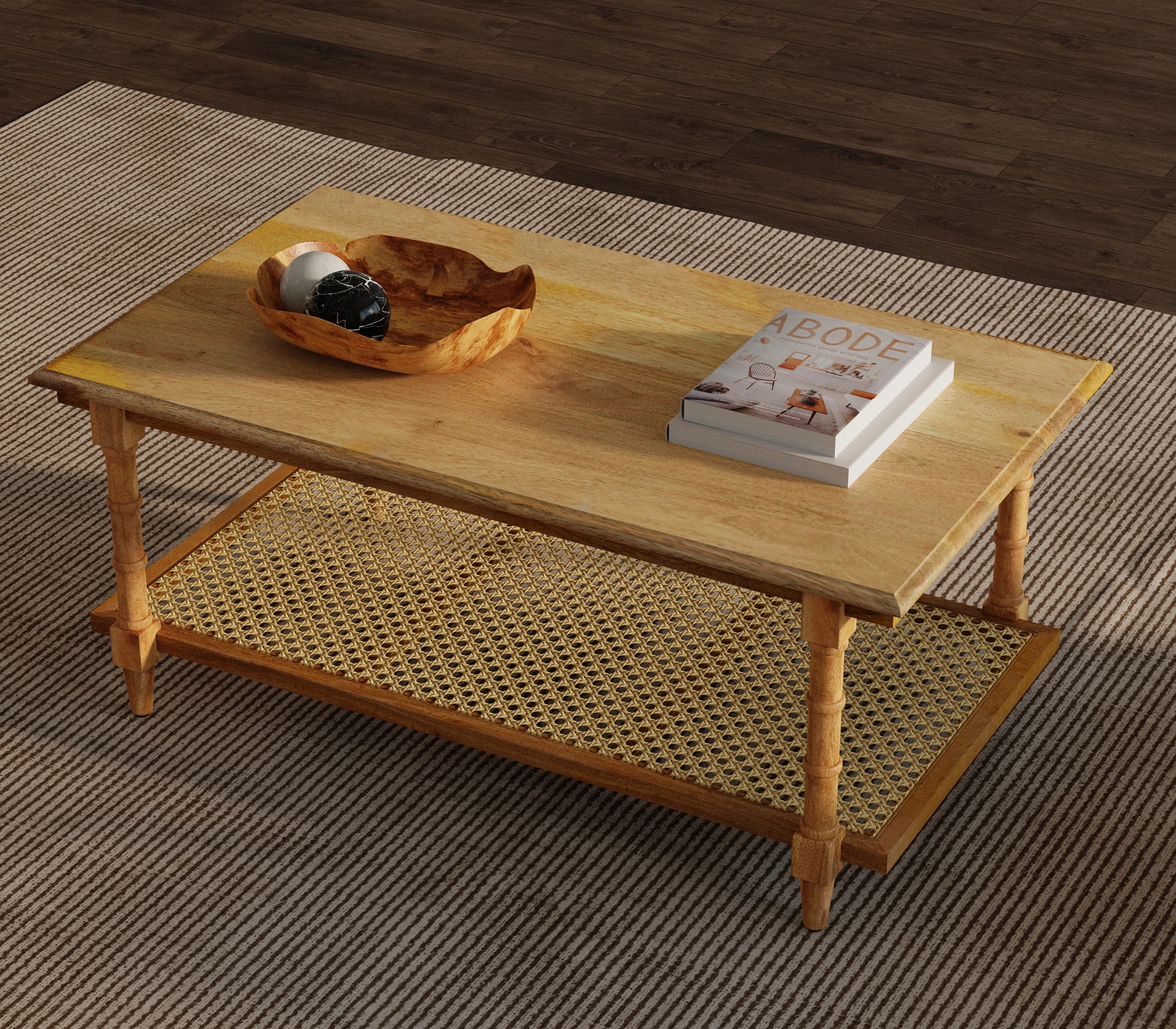 Cais Solid Wood Coffee Table | Wayfair North America