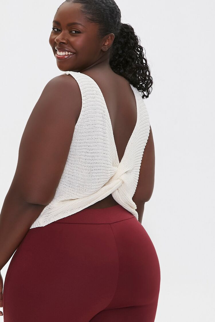 Plus Size Sweater-Knit Tank Top | Forever 21 (US)