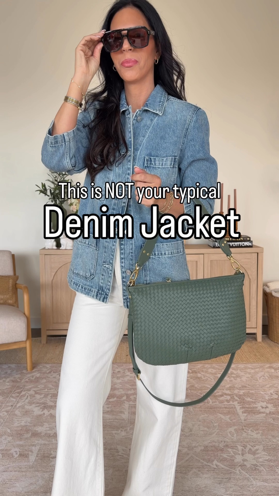 This is the perfect denim jacket for everyday wear 🙌
It’s 100% cotton, super soft (no stiff denim 🙌), and so easy to dress up or keep casual. Throw it on with sneakers or elevate it with a chic bag and flats like I did here.
One of those pieces you’ll reach for all spring 👏
@Quince #quincepartner




#LTKTall #LTKU #LTKOver40