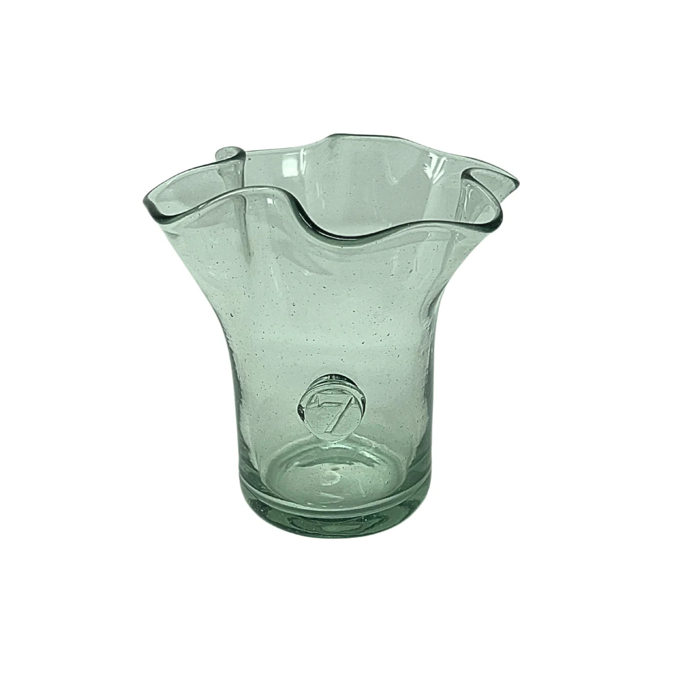 Petite Lettuce Leaf Vase (Clear) | Half Past Seven