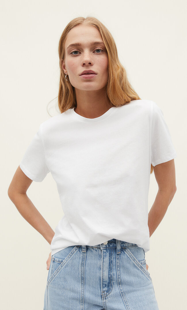 Basic short sleeve T-shirt | Stradivarius (UK)
