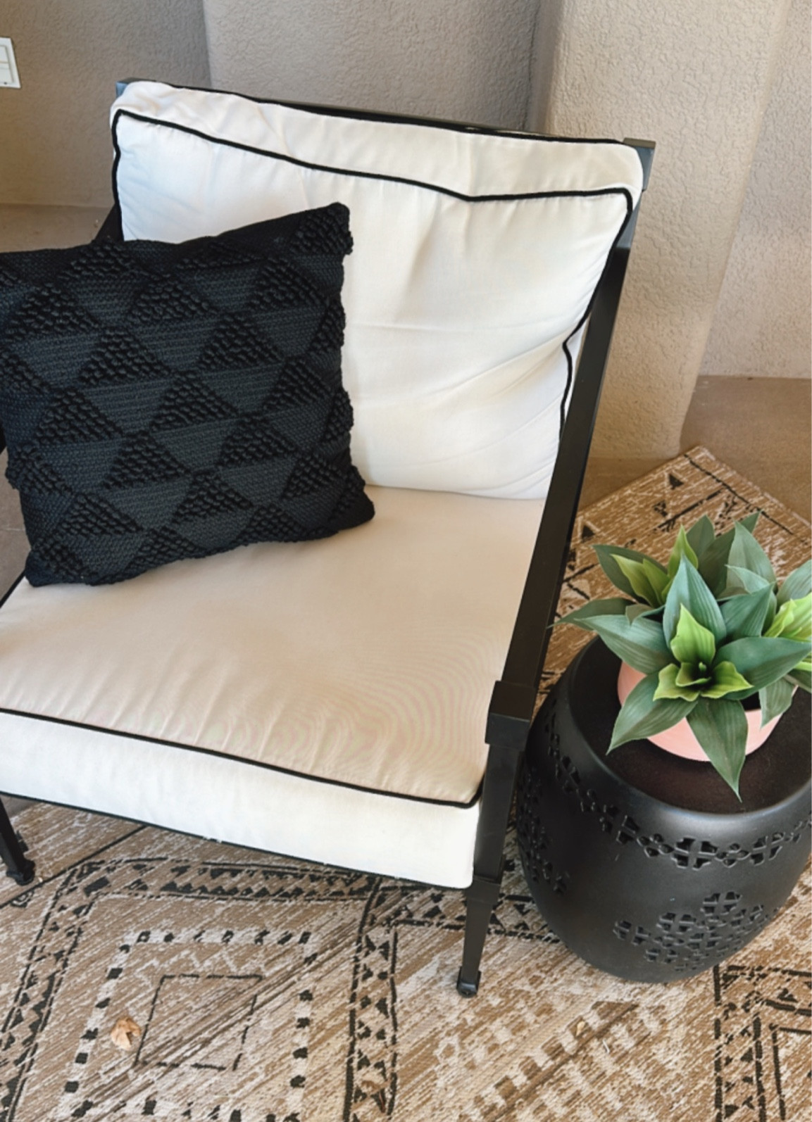 Outdoor fall pillows!  

#LTKhome #LTKfindsunder50 #LTKstyletip